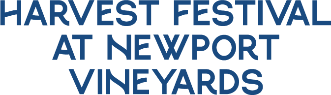 Harvest Festival at Newport Vineyards logo.